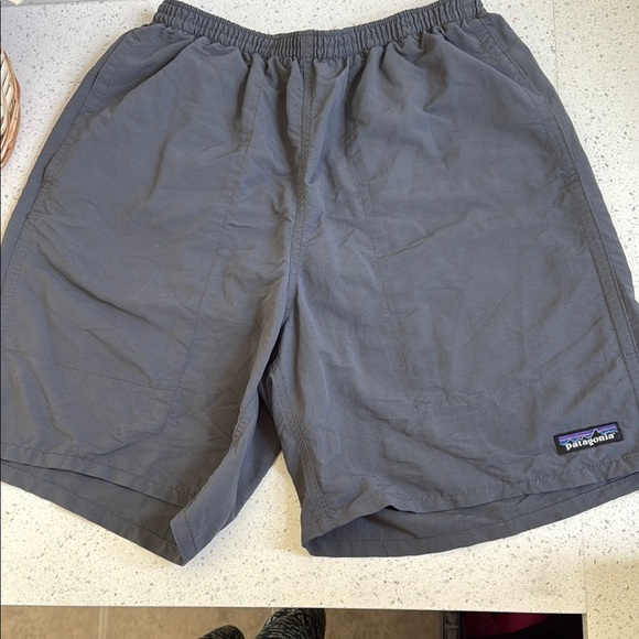 Patagonia Gray Athletic Shorts Lightweight Performance - Picture 1 of 8